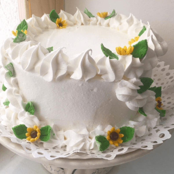 Torta Bizcocho Blanco