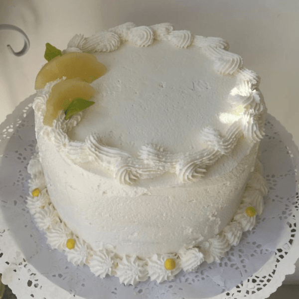 Torta Bizcocho Crema Piña