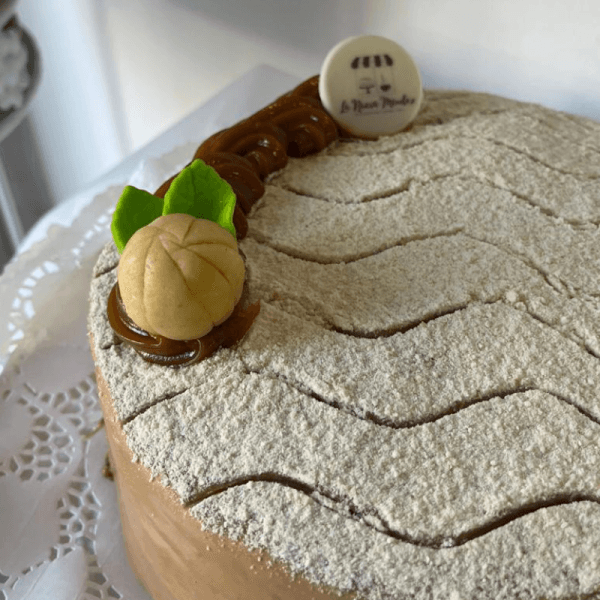 Torta Panqueque blanco Mazapán, Nuez ó Lúcuma